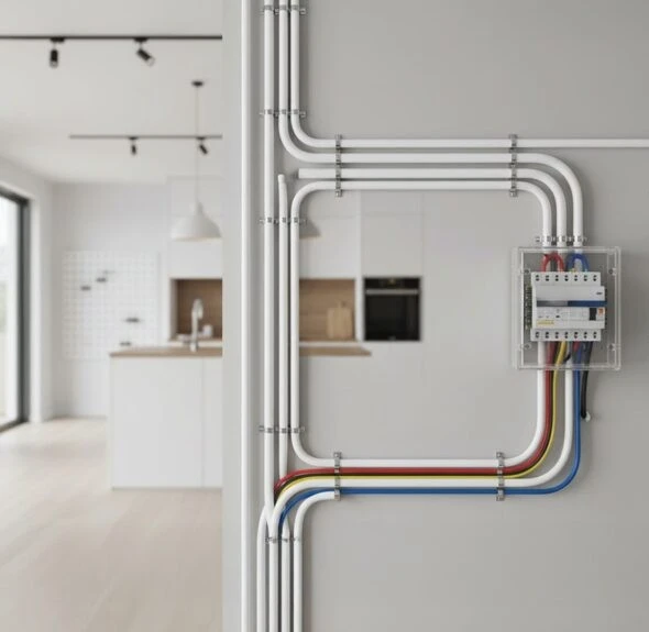PVC Conduits and Wiring Pipes