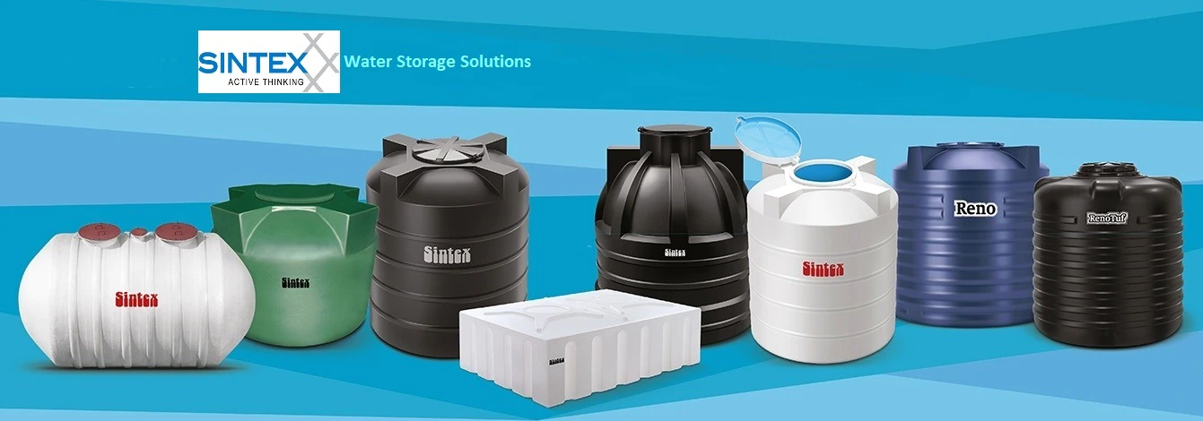 Large Overhead Water Tanks